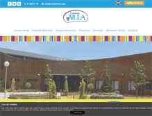 Tablet Screenshot of colegioarula.com